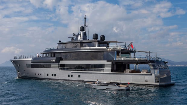 CRN said the 180-foot Alante draws inspiration from some elements typical of military vessels.
