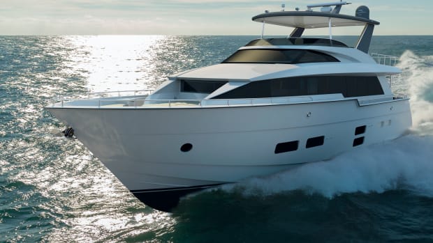 The Hatteras 70 Motor Yacht will debut at the Fort Lauderdale International Boat Show in November.