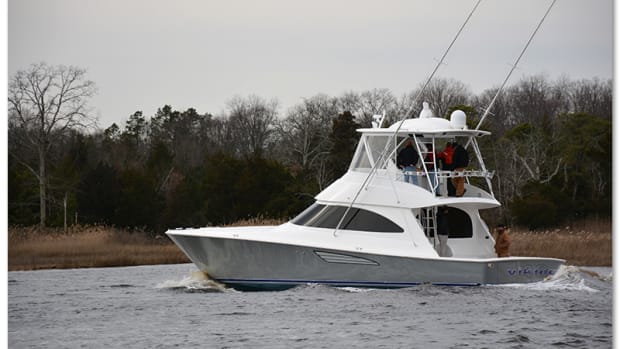The new Viking 48 Convertible recently completed sea trials.