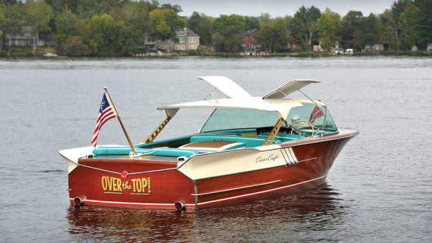 This 1961 Chris Craft is expected to fetch as much as $150,000 when it’s auctioned next month in Fort Lauderdale.