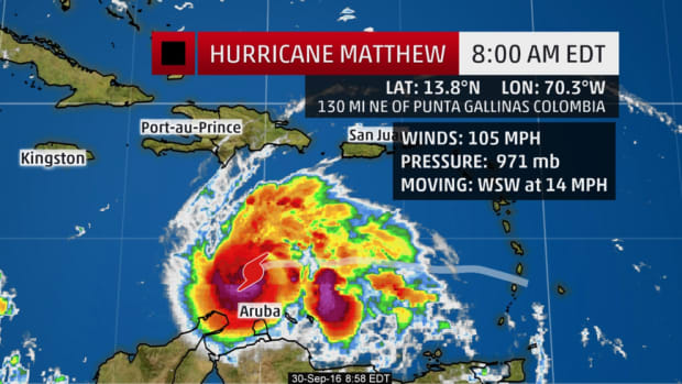 Matthew is the fifth hurricane of the 2016 Atlantic hurricane season. Graphic by The Weather Channel.
