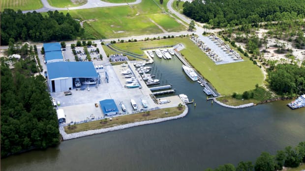 Saunders Yachtworks has a new 42,000-square-foot dry storage yard at its primary location in Gulf Shores, Ala.