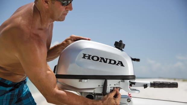 The Honda BF6 won for outboards.