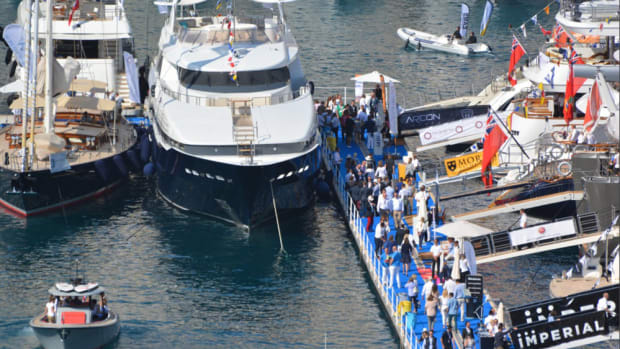 The Monaco Yacht Show runs Wednesday through Friday in Nice, France.