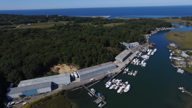 Mattituck Inlet Marina and Shipyard was renamed Strong’s Yacht Center.