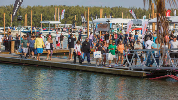 Attendance at boat shows has been picking up and dealers are happy with their results.