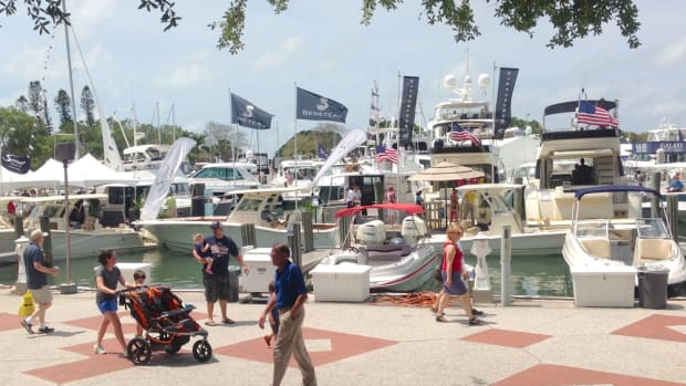 The Suncoast Boat Show in Sarasota, Fla., which wrapped up on Sunday after four days of sunny skies, is known for having quality buyers.