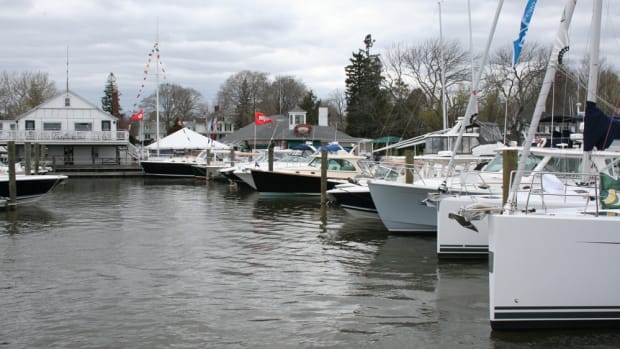 Local brokers at the Essex (Conn.) Spring Boat Show were upbeat about their 2015 prospects.