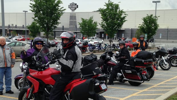 The Freedom Ride tour stopped in York, Pa., on Thursday to visit the Harley-Davidson plant.