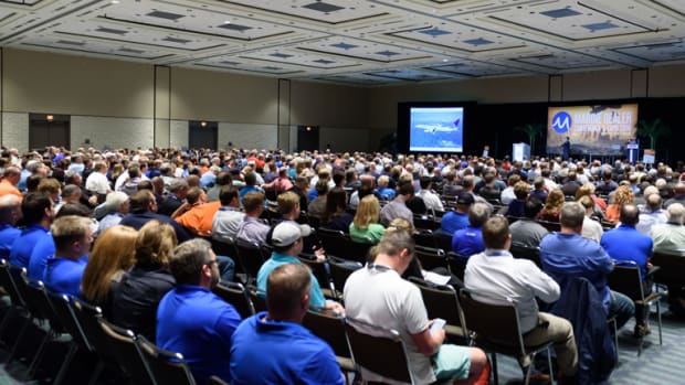 A record number of industry professionals are attending this year’s Marine Dealer Conference & Expo — more than 650.