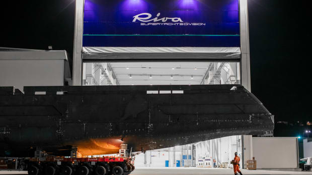 The new 164-foot Riva superyacht will be launched in 2018.