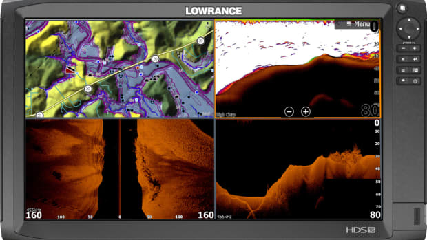 The HDS Carbon 16 has the largest screen that Lowrance has ever produced.