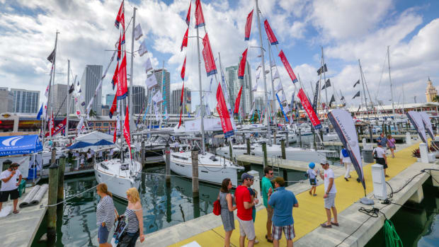 Progressive Strictly Sail Miami will bring nearly 100 sailboats next year to Miami Marine Stadium’s deepwater basin.