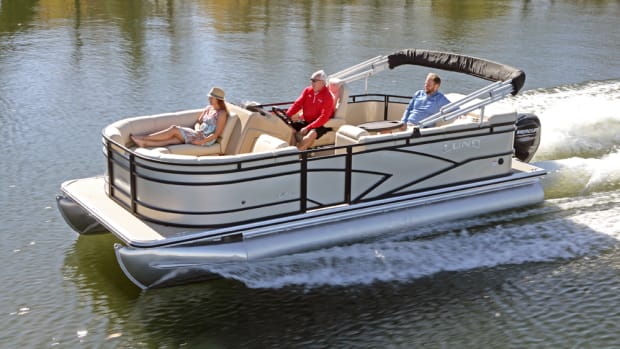 Lund Boats said its LX Series of pontoons reflect the brand’s 70-year heritage and have been designed all new from the ground up.