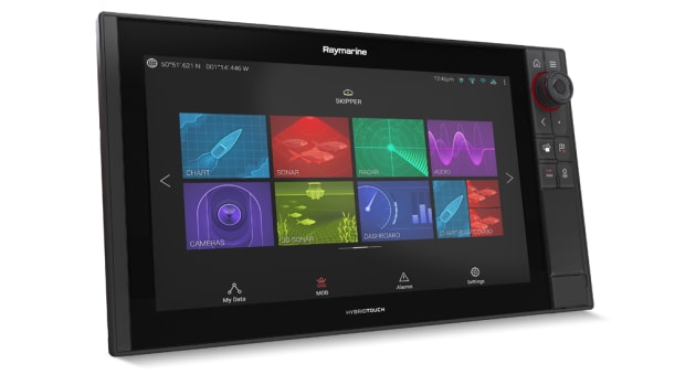 The Raymarine Axiom Pro line is available in nine-, 12- and 16-inch display sizes.