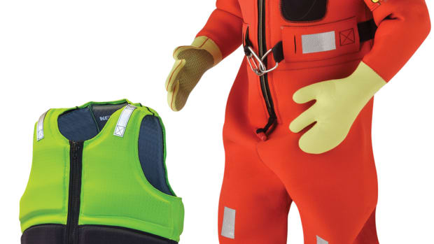 Kent Safety Products makes life jackets and full-immersion suits.