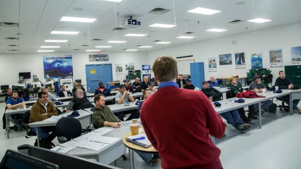The primary objective of the program is to develop and prime the pool of technicians for employment at Volvo Penta dealerships without the students having to travel too far.
