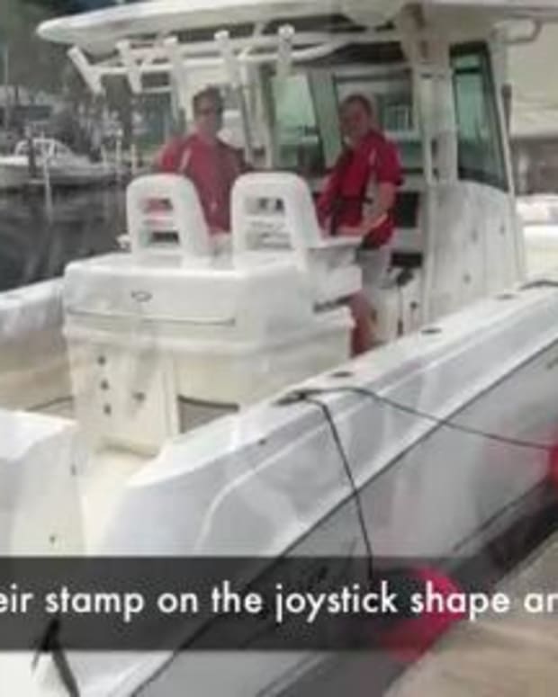 TRADE ONLY: Joysticks at Fort Lauderdale Boat Show