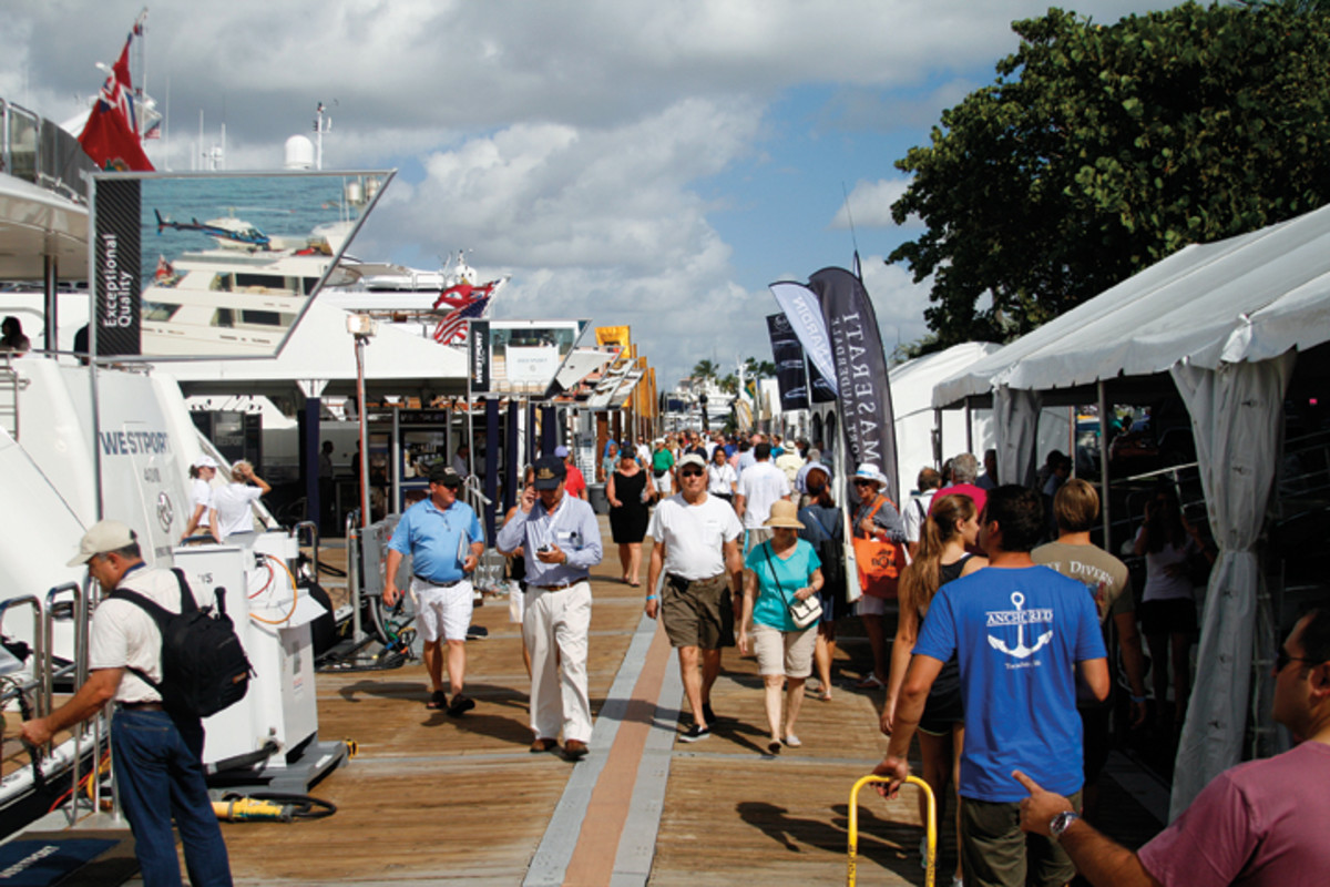Sunny skies brought out big crowds on each day of the show.