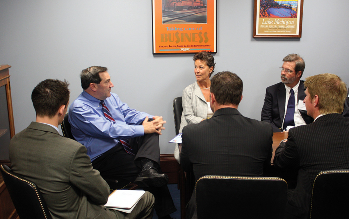 Meetings during ABC create opportunities to build relationships with lawmakers.