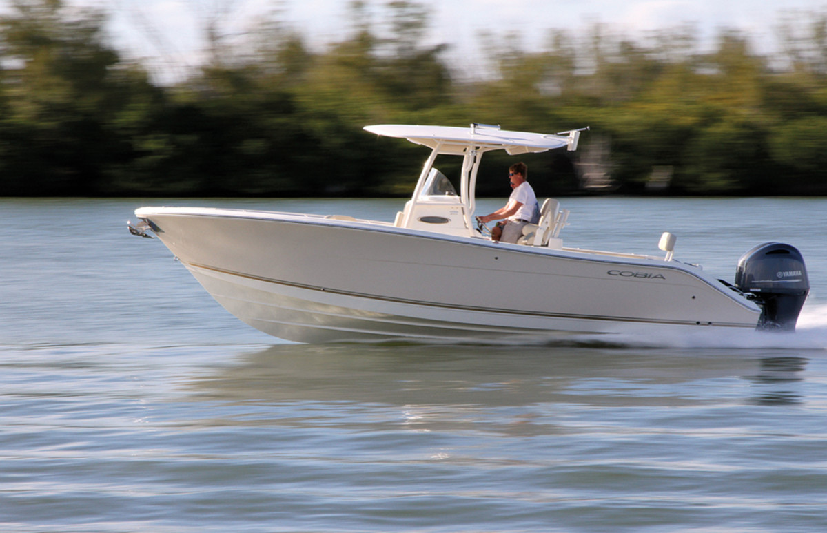  The Cobia 277 made its debut at the Miami boat show in February.