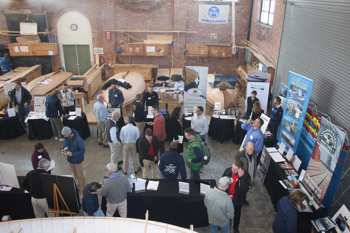 An estimated 200 job seekers attended the 10th annual Marine & Composites Industry Career Day Saturday in Newport, R.I.