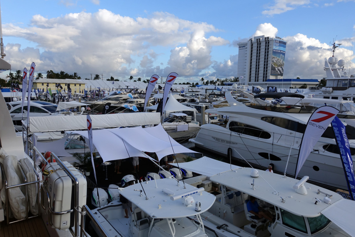 The Fort Lauderdale International Boat Show, which opens Thursday at seven locations, had an $857 million impact on the Florida economy last year, the Marine Industries Association of South Florida said in a report.
