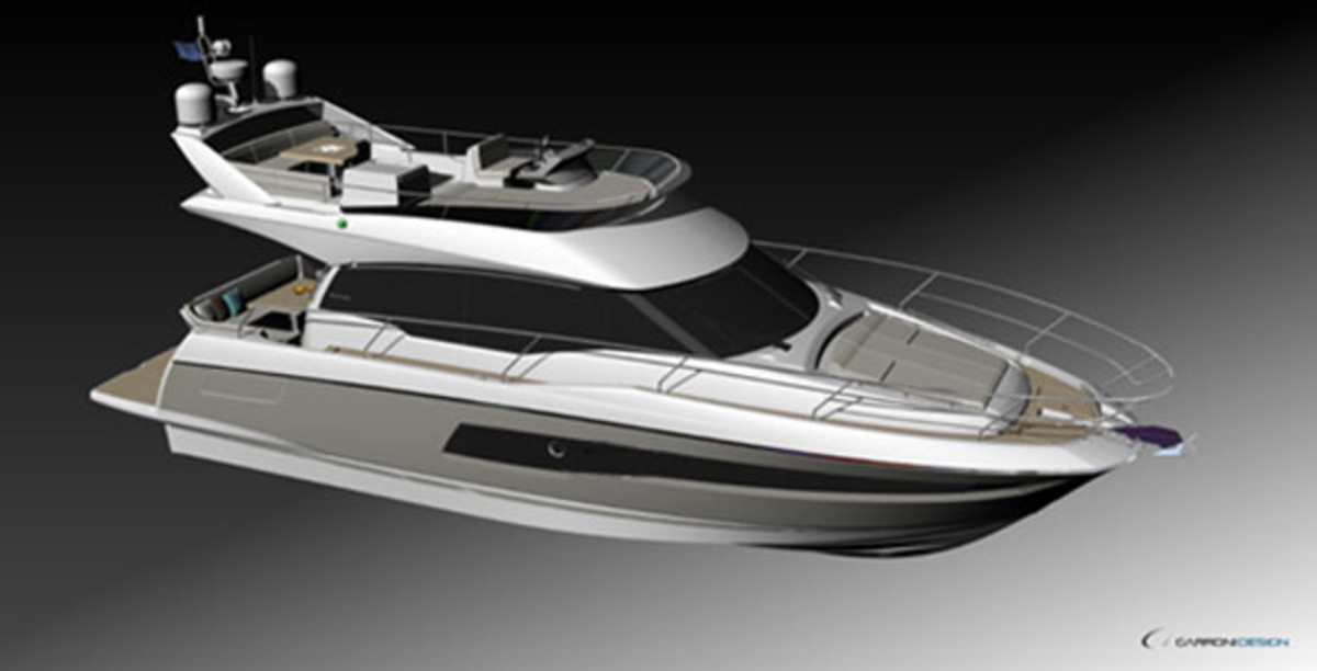 The Prestige 460 will have its world premiere at Yachts Miami Beach.
