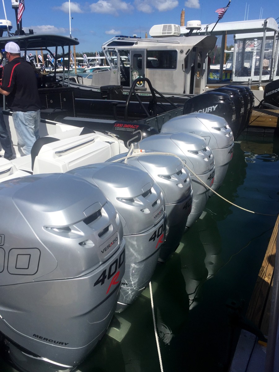 The NMMA said sales of outboard engines 300 hp and higher rose 18.3 percent last year.