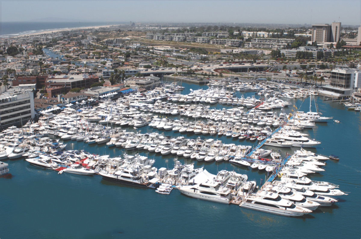 Organizers said the Newport In-Water Boat Show will feature more than 200 new and used boats of all types.
