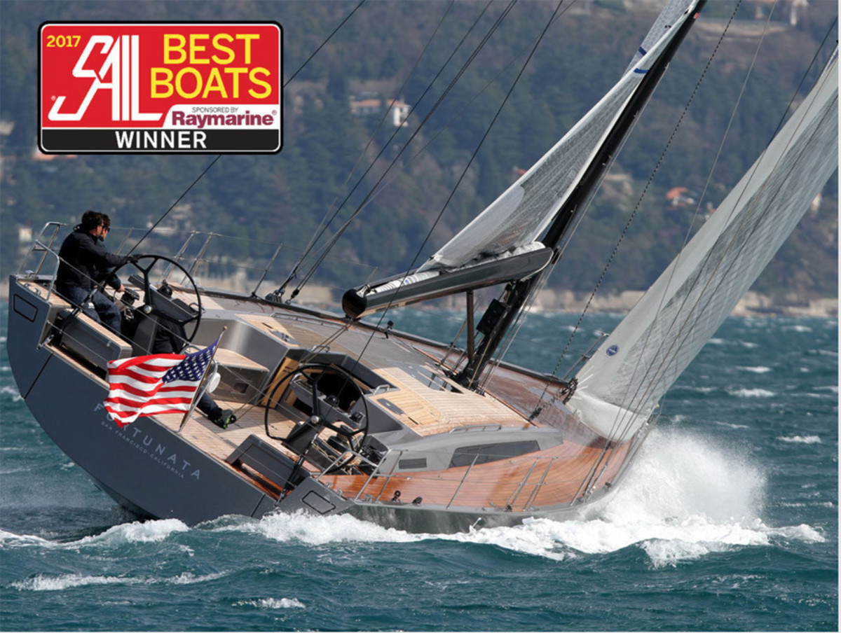The Solaris 50 won Sail Magazine’s award for best large monohull 50 feet and above.