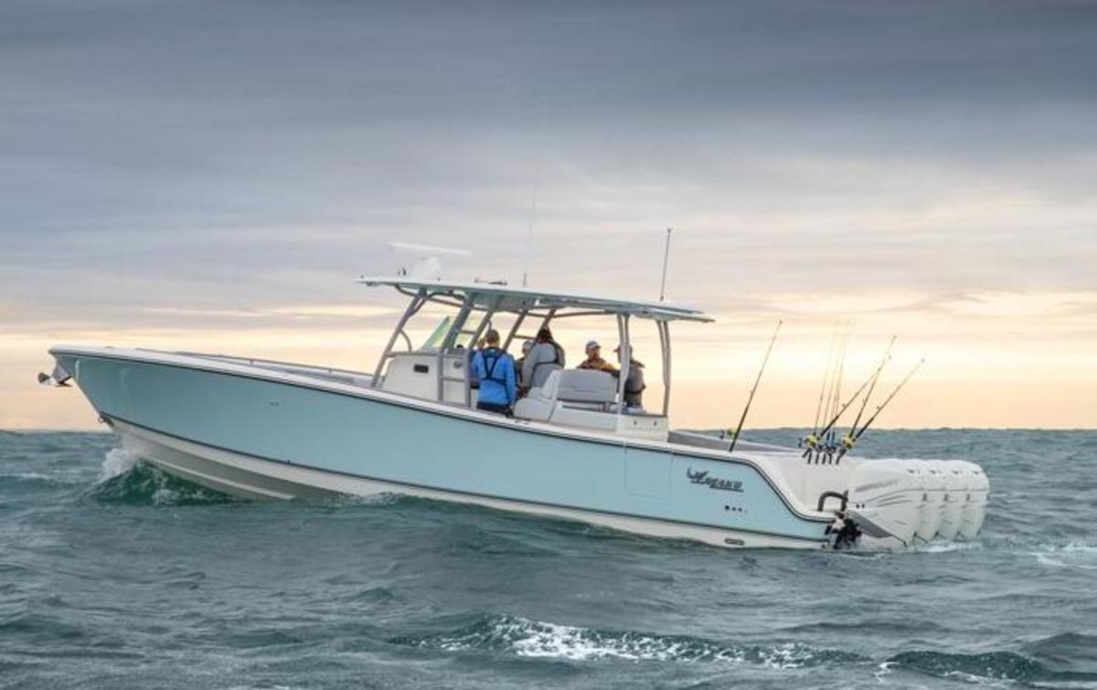 The new 414 CC is the largest boat Mako has ever built.