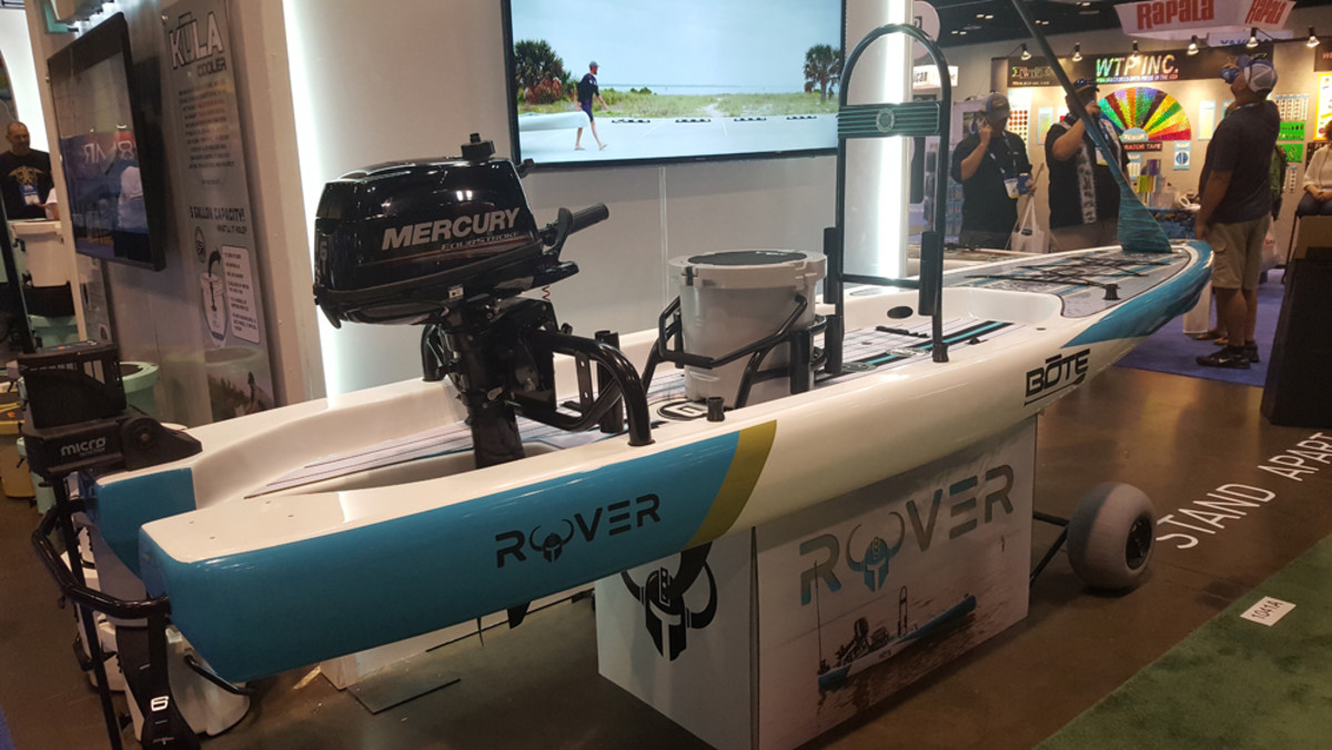 The Bote Boards Rover won the coveted Best in Show award and the Boats and Watercrafts award during the ICAST 2017 New Product Showcase, one of the most important events each year during ICAST.