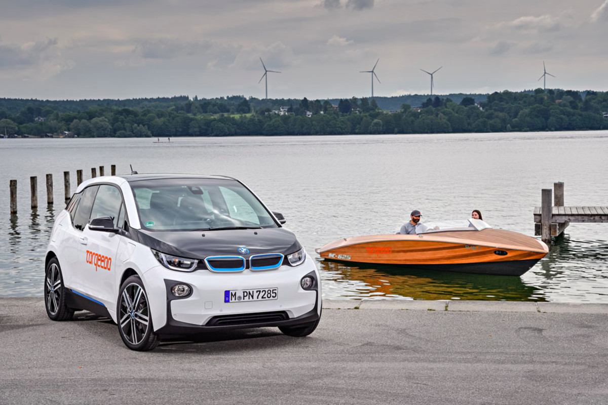 The battery in BMW i3 electric cars is being used to power Torqeedo marine engines.