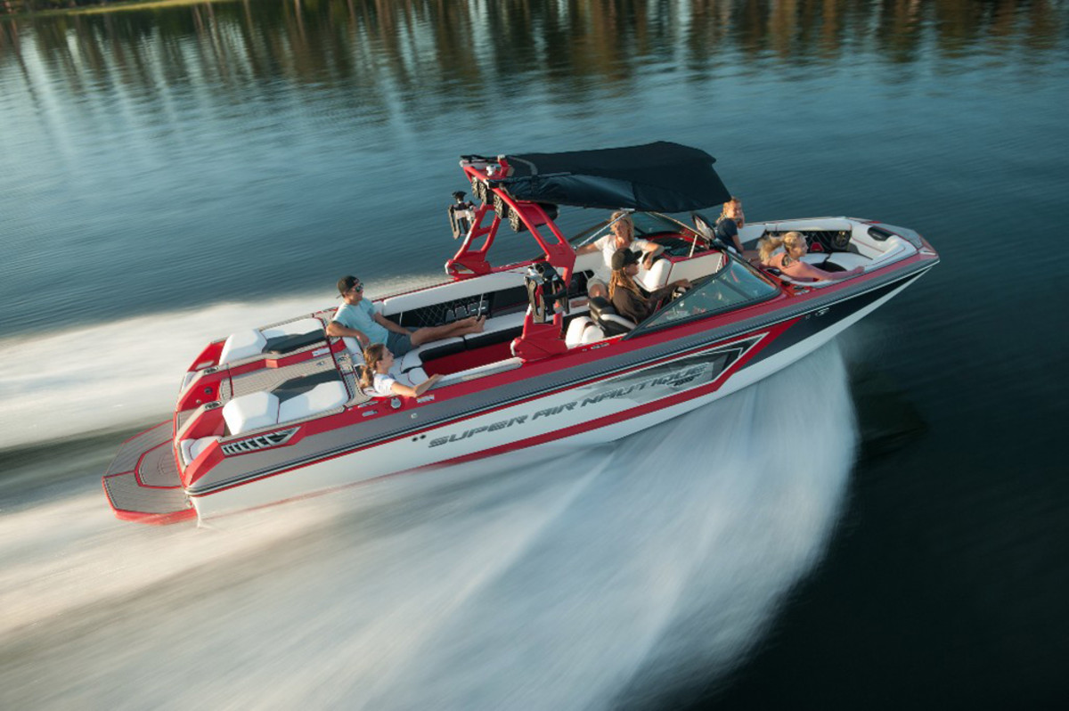 The Nautique GS24 is designed to be versatile and spacious.
