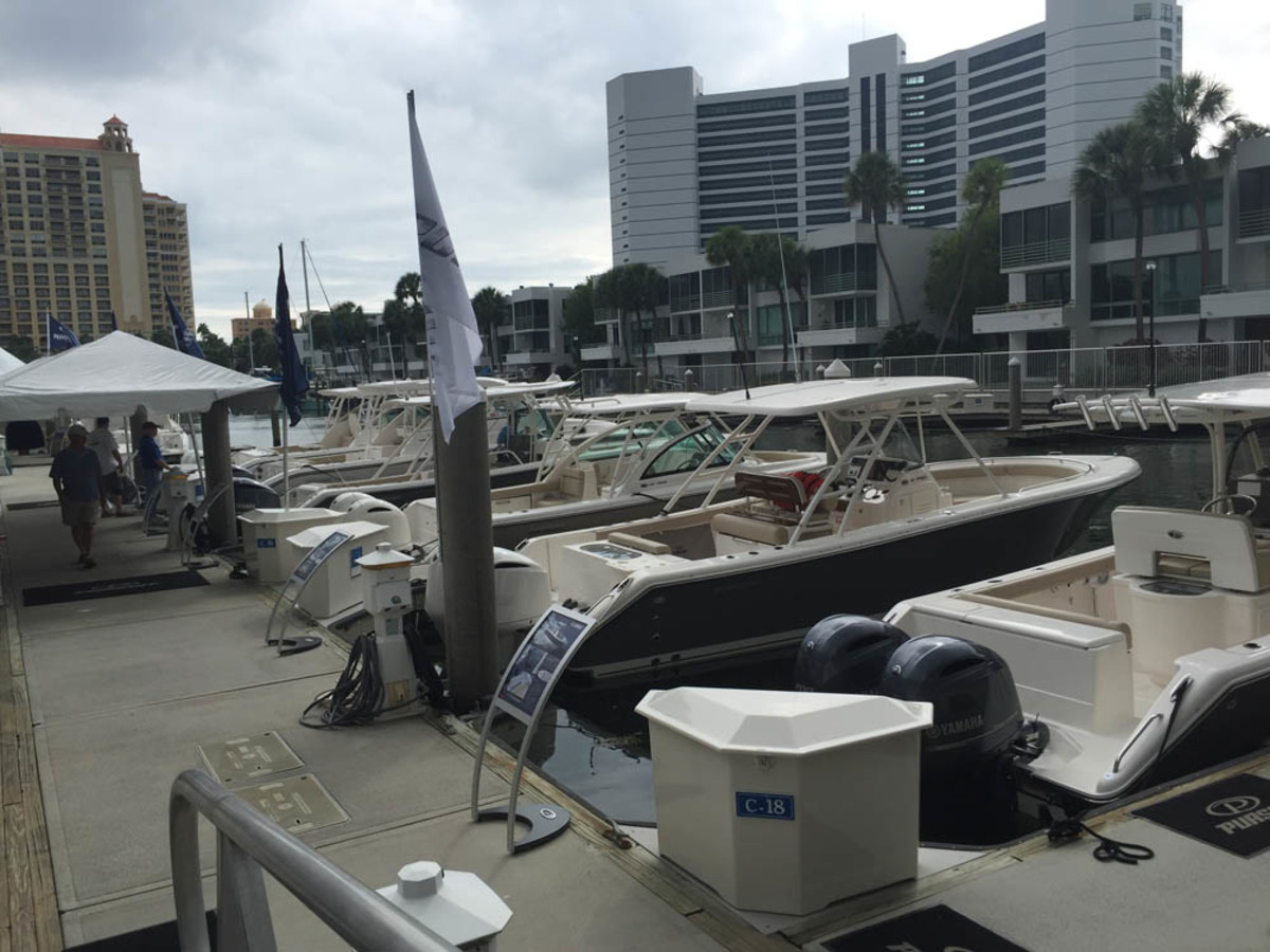 Pursuit dealers today and Thursday will test an array of boats from the Fort Pierce, Fla., company, including the C 238 Center Console and the OS 355 Offshore. Pursuit also will host a VIP event for pre-qualified customers on Friday.