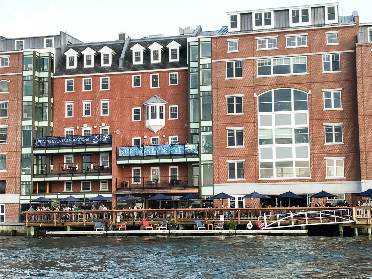 We cruised past the trendy downtown Portsmouth hot spots.