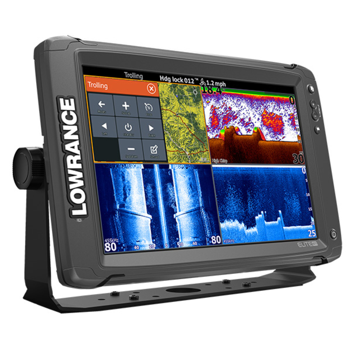 This is an image of the Elite-12 Ti, which Lowrance said it began to ship to consumers in March.