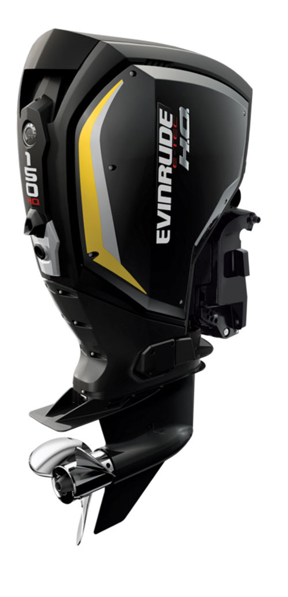 Photo of 150 HP outboard evinrude motor