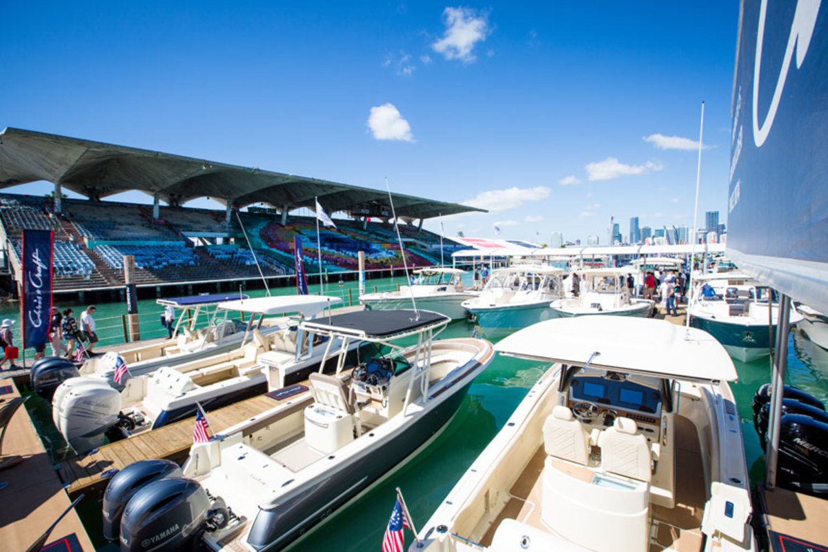 For the second straight year, outboard-powered center consoles were the most popular style of boat at the show.