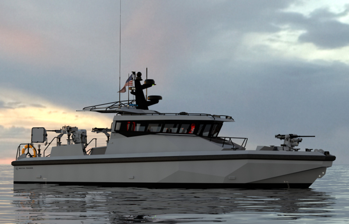 Metal-Shark-40-PBX-New-US-Navy-NECC-Coastal-Riverine-Forces-Patrol-Boat-2017-Aluminum-Military-Patrol-Vessel