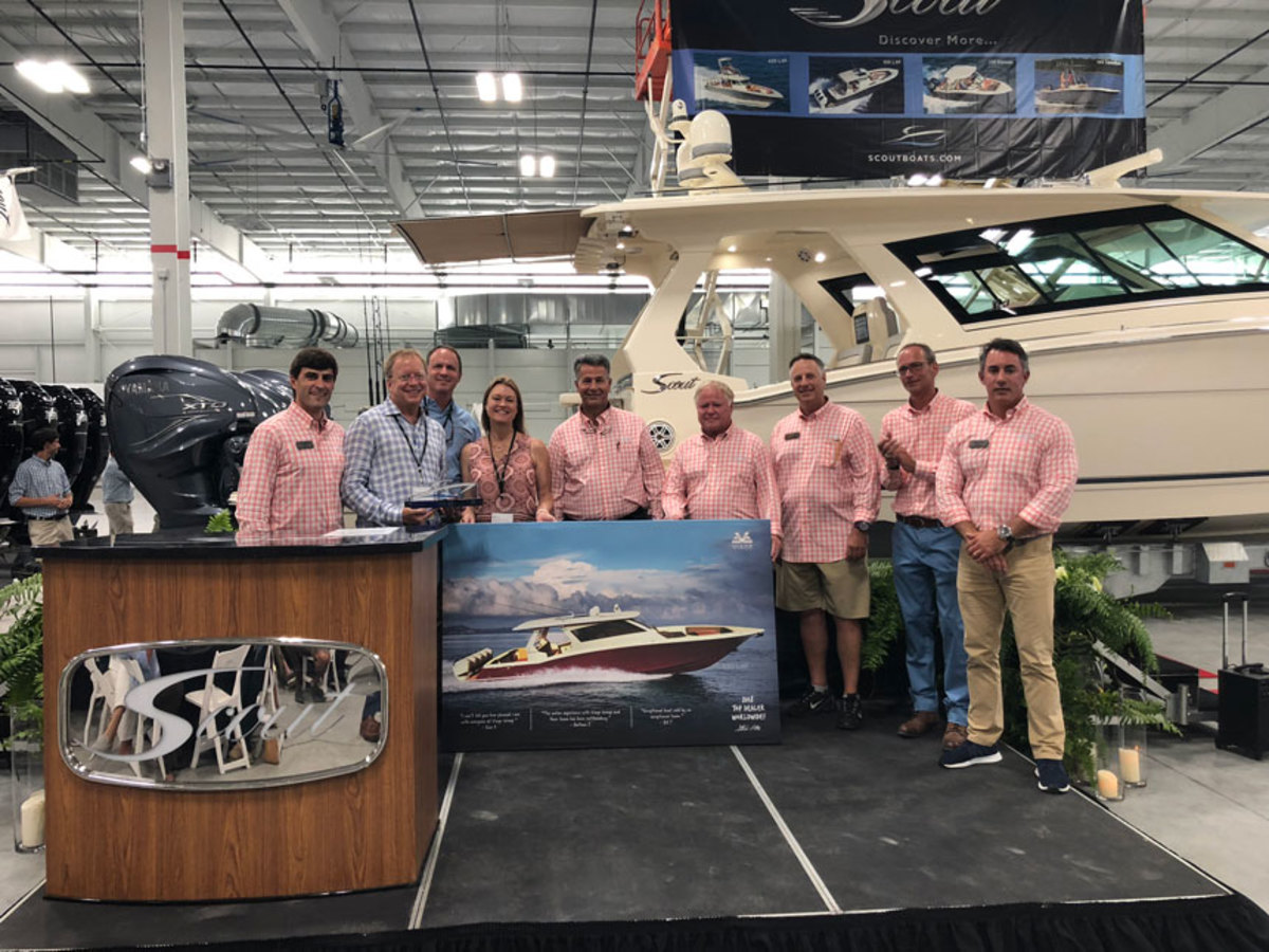 Viage Group of Sarasota, Fla., took home the honors as Top Worldwide Dealer at the 2018 Scout dealer meeting.
