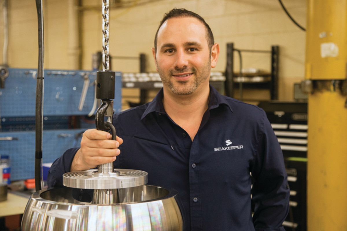 Seakeeper CEO Andrew Semprevivo has seen the company grow quickly this year as its stabilizers have become popular with more U.S. and European OEMs.