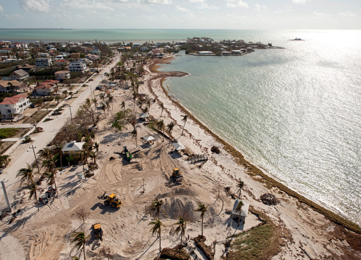 Florida Keys after hurricane