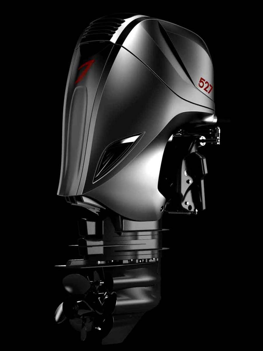 The 527 is one of two new Seven Marine outboards.