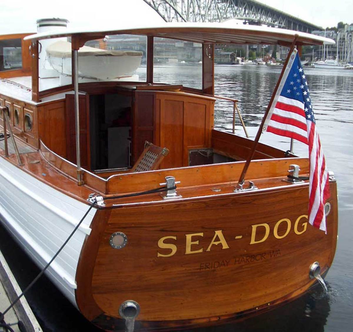 Sea-Dog was used as a platform to showcase products.