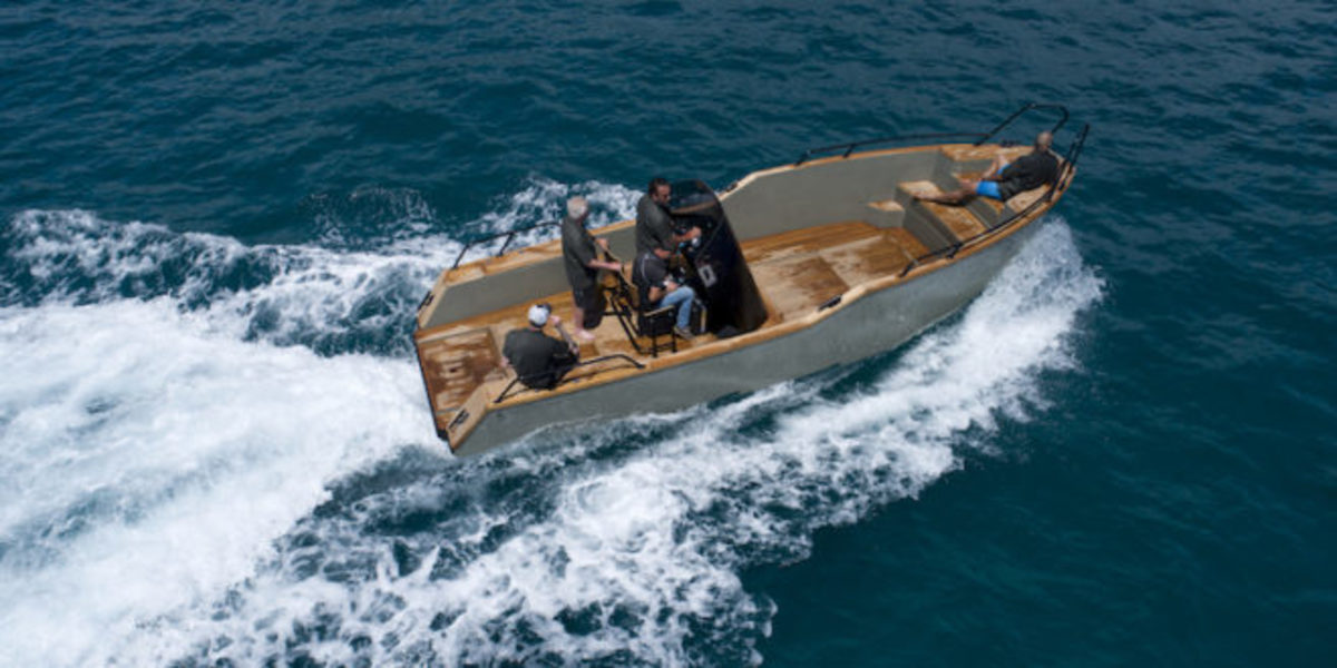 X-Shore offers three different models of electrically powered boats.
