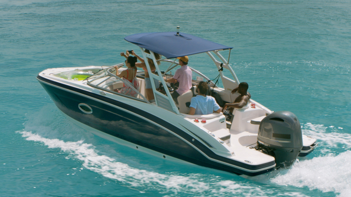 Outboard boats have continued their rise in popularity.