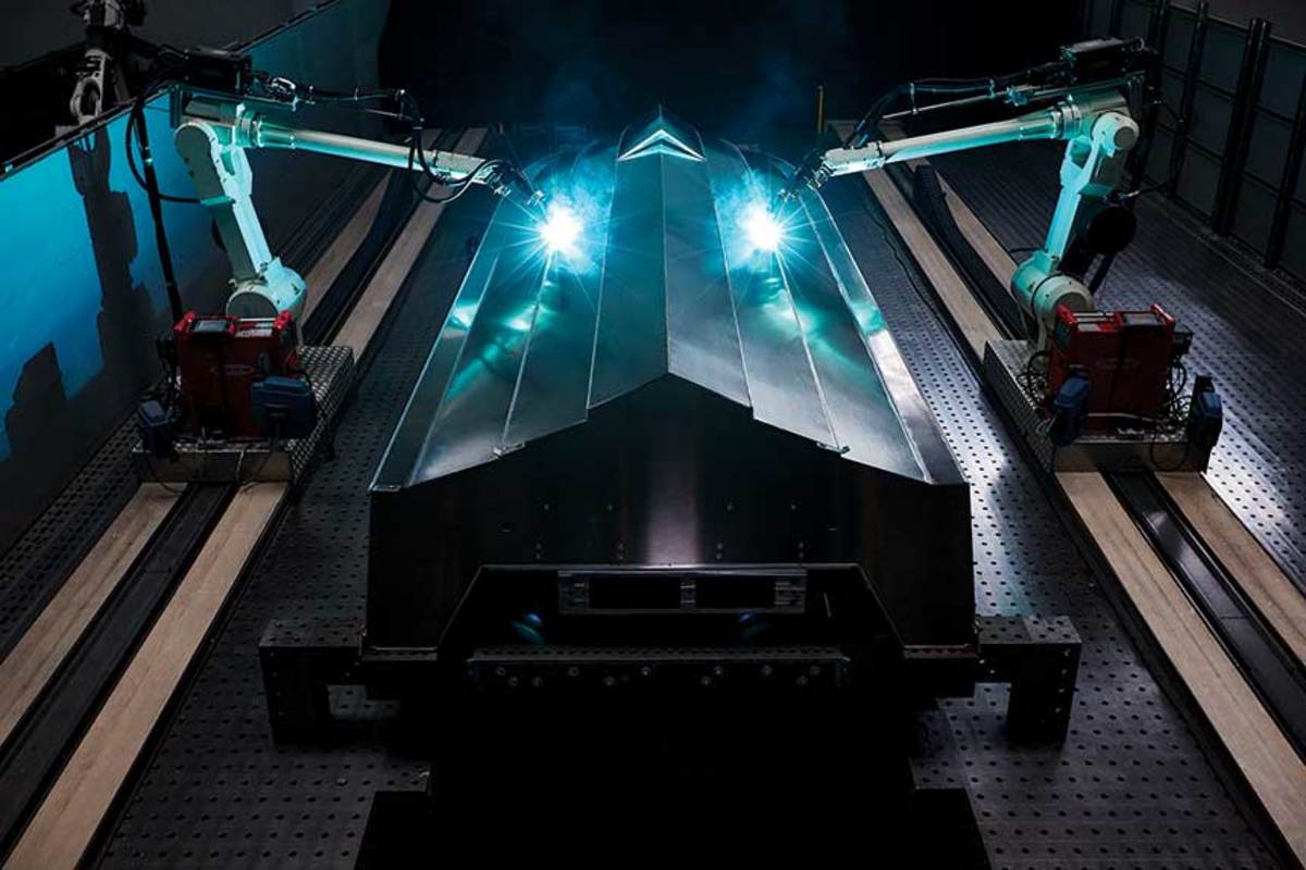 At Ophardt Maritim in Germany, robotic welding ensures repeatability in product quality and precision.