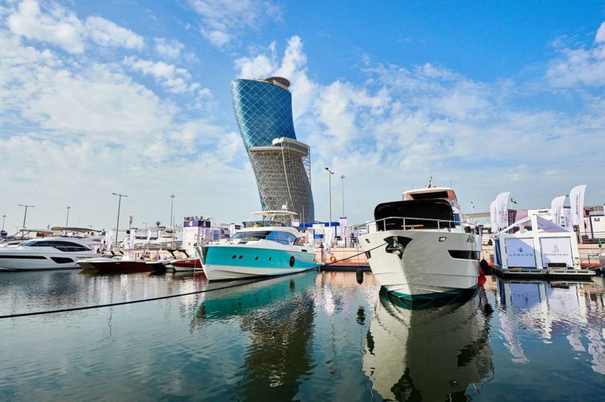 The Abu Dhabi National Exhibition Centre Marina is the show’s main venue.